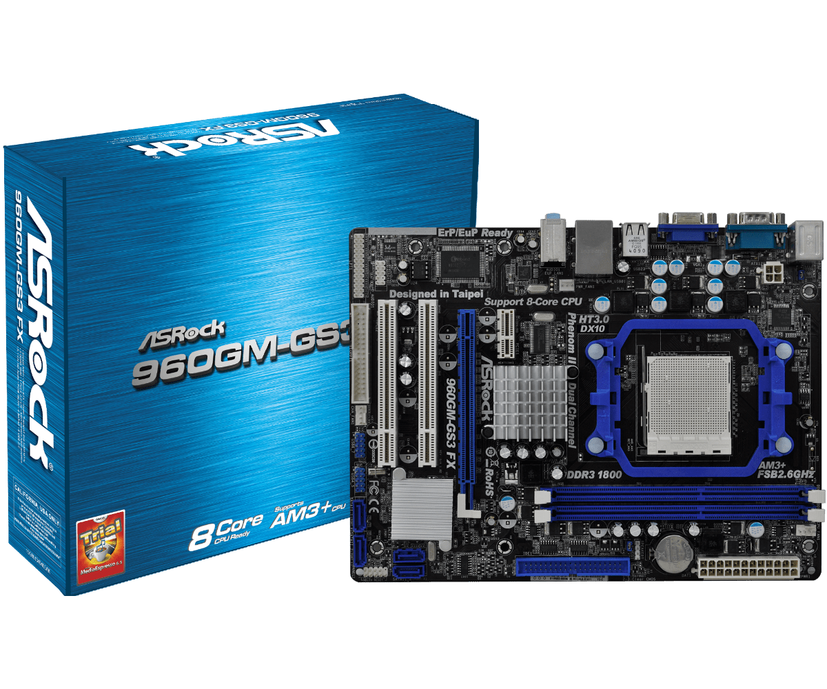 ASRock > 960GM-GS3 FX